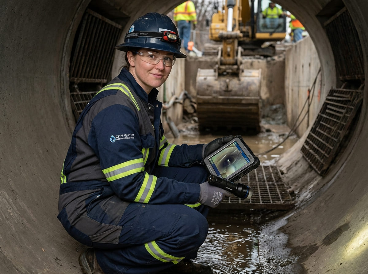 Sewer Line Inspection & Replacement in Sealy